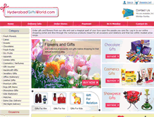 Tablet Screenshot of hyderabadgiftsworld.com